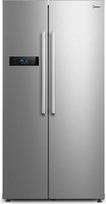 "Midea" MERS530FGD02 Šaldytuvas-šaldiklis 176,5 cm ilgio / 89,7 cm aukščio pločio / "No Frost" inverterinė technologija / dvigubas valdymas viduje / ledo baras