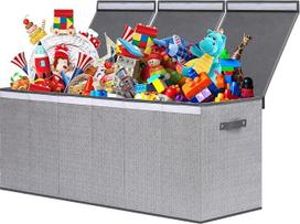 ELUCHANG Aufbewahrungsbox mit Deckel Kinder, 147L Große Faltbare Truhen & Kisten für Kinder, Aufbewahrungsbox Kinderzimmer, Spielzeugkiste Aufbewahrungsbox für Kinderzimmer,Kleidung,Schlafzimmer