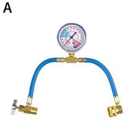 R134a Šaltnešio dujų papildymo rinkinys Oro kondicionavimo žarnos įrankis Oro rinkinio matuoklis Papildymas Freonas 1/2''Autom A6R6