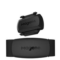 „Mover H64“ širdies ritmo jutiklis, dvigubas režimas ANT+ ir „Bluetooth“ su krūtinės dirželiu dviračių kompiuteris dviratis „Wahoo Garmin“ sporto monitorius juoda