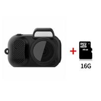 Mini kamera su ekranu vidaus namų lauko sporto HD 1080p nešiojama vintage labai maža vaizdo įrašymo kamera vaizdo įrašymo priemonė, palaikoma TF kortelė + 16G TF card
