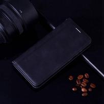 Verslo odinis atverčiamas piniginės dėklas, skirtas Apple iPhone XS Max X XR 6 8 7 Plus 13 12 11 Pro Huawei Honor Xiaomi Redmi Poco Samsung Galaxy knygų viršelių dėklai Redmi 8A juoda
