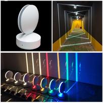 Modernus RGB LED lubų šviestuvas sieninis langai palangės šviestuvas balkonas miegamasis koridorius baro dekoras atmosferos lempa nuotolinio valdymo prožektorius
