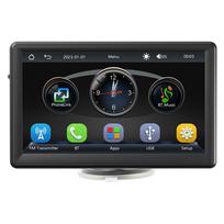 Nešiojamas automobilinis MP5 grotuvas su 7 colių HD ekranu, palaiko CarPlay, Android Auto, MirrorLink, AHD