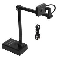 16MP USB dokumentų kamera su mikrofonu, automatinis fokusavimas, 4K internetinė kamera su lanksčiu laikikliu nuotoliniam mokymuisi
