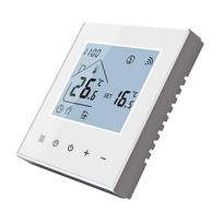Programuojamas termostatas dujinis katilas/elektrinis/vandeninis grindų šildymas 3A/16A LCD ekranas šiltų grindų temperatūros reguliatorius For Electric Heating balta