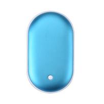 2 viename MINi nešiojamas rankų šildytuvas Power Bank kišeninis šildytuvas Įkraunamas dvipusis šildomas rankų šildytuvas