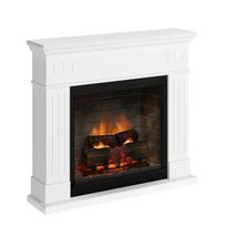 TAGU LARSEN PowerFlame 2 PURE WHITE pastatomas elektrinis židinys su apdaila