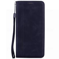 Prabangus odinis atverčiamas piniginės dėklas Samsung Galaxy A33 A23 A15 A25 A16 A32 A52 A54 A34 A13 A53 5G A17 A55 A26 A36 A56 A14 A35 S25 atverčiamas į kairę Samsung A14 5G juoda