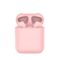 VAORLO Inpods i12 TWS belaidės ausinės Bluetooth 5.2 In-Ear ausinės HiFi žemųjų dažnių garsiakalbis Muzika iPhone Xiaomi Huawei rožinė