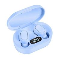 TWS E7S Bluetooth ausinės belaidės ausinės, skirtos Xiaomi Redmi triukšmą slopinančioms ausinėms su mikrofonu, laisvų rankų įranga mėlyna