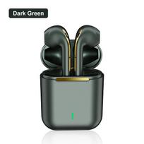 J18 TWS Bluetooth ausinės ausinės True Wireless ausinės į ausis stereofoninės ausinės ausinės, skirtos Xiaomi Samsung telefonui TWS žalia