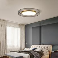 LED lubų šviestuvas Modernus gyvenamojo kambario apšvietimas Nordic Simple Room Apvalaus miegamojo lubų šviestuvas 40cm in diameter auksas