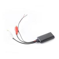 Universalus automobilio RCA USB adapteris belaidis Bluetooth imtuvas Home Media AUX Bluetooth garso įrenginys skirtas BMW Pioneer juoda