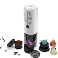 i Cafilas 3 viename nešiojamas espreso kavos aparatas 17 barų kavos tinka Nespresso kapsulė ir Dolce Gusto bei kavos milteliai kelionėms lauke balta