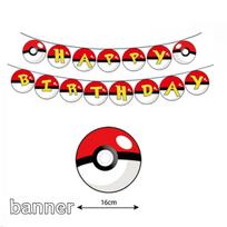 Pokemon Su Gimtadieniu Baneris Vakarėlio Dekoracija Pikaču Vėliavos Baneris Kūdikių Sutiktuvių Vaikų Berniukų Dovanėlės Dovanos Vakarėlio Dekoro Reikmenys Other