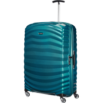 Labai didelis plastikinis lagaminas Samsonite Lite-Shock LD Mėlynas (Petrol Blue)