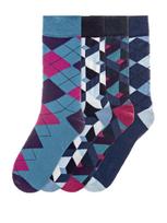 BLACK&PARKER Vyriškos kojinės, 4 poros