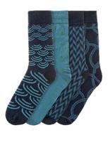 BLACK&PARKER Vyriškos kojinės, 4 poros