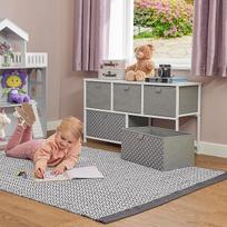 "Liberty House Toys" vaikiška 5 stalčių komoda - pilka