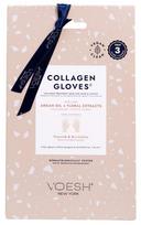 Kaukė rankoms Voesh Collagen Gloves VHM312COL, su kolagenu, argano aliejumi ir gėlių ekstraktais, 3 poros