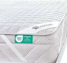 "Fam Home Cotton Touch" čiužinio užvalkalas, natūralus ir kvėpuojantis čiužinio užvalkalas, praktiškas ir patvarus čiužinio užvalkalas, higieniškas užvalkalas, optimalus užvalkalas nuo dulkių erkučių