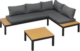 "Gartenfreude Ambience Lounge Group", galimi įvairūs spalvų deriniai:, Moderni, tamsiai pilka
