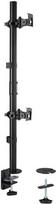 "Kensington" K53802WW vertikalus monitoriaus laikiklis 2 monitoriams iki 32 colių ekranams su VESA 75/100, apkrovos talpa 2 x 9 kg, lankstus monitoriaus laikiklis su kabelių saugykla