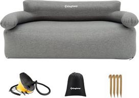 "KingCamp" pripučiama sofa Lauko kempingo oro sofa Kempingo sofa su nugaros atramomis Pripučiama sofa, skirta stovyklavimui patalpose, lauke, vakarėliams, kelionėms, paplūdimiui