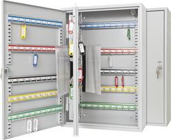 "Wedo" 10272037X Raktų spintelė su vieta 200 raktų 55,0 x 38,0 x 14,0 cm šviesiai pilka