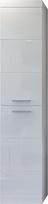 trendteam smart living - Devon 210760101 Aukšta spintelė - Vonios kambarys - Matmenys (plotis x aukštis x gylis) 35 x 170 x 33 cm - Spalva: balta blizgi