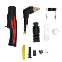 Pjovimo degiklio galvutė CNC plazminio pjovimo korpusas 10A‑80A P80 Suvirinimo įrangos priedai Reddish Black