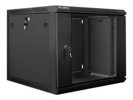 Lanberg | Rack cabinet 19" wall-mount 9U/600x600 (flat pack) V2 | WF01-6609-10B | Black|WF01-6609-10B