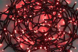 Girlianda FINNLUMOR 600 LED Raudona