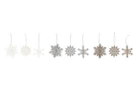 Ornamentas WINTERIA Snaigė 10cm