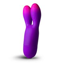 Rocks-Off Glo-Girl Bunny Purple