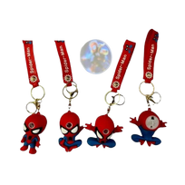 Spiderman raktų pakabukas su holograma, 3 vnt
