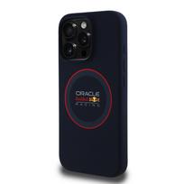 Red Bull silikoninis Red Ring MagSafe Apple iPhone 16 Pro Max dėklas telefonui mėlynos spalvos
