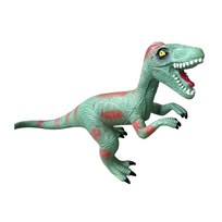 Guminis dinozauras - tiranozauras Rex su garsais - 60cm