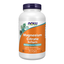 Now Foods Magnesium Citrate 180 softgels