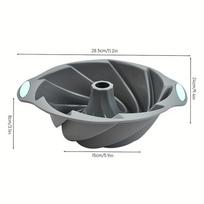 Aukštos kokybės silikoninė cikloninė torto forma Atspari aukštai temperatūrai buitinė orkaitės kepimo forma garuose kepto torto forma kepimo įrankiai