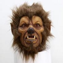 Horror Realistic Halloween Cosplay Warcraft Mask Latex Durable Werewolf Mask Wraith Mask