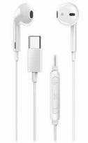 Genius HS-M365 ausinės su mikrofonu, balta, 2.0, Įstatomos į ausis (į ausis įkišamos tipo) ausinės, USB Type-C