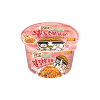 Samyang Rose Buldak keptų makaronų didelis puodelis (Rožių karšto vištienos skonio didelis puodelis Ramen) 105 g #1PCS