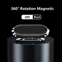 360° Pasukamas Automobilio Telefono Laikiklis Magnetinis Universalus Magnetinis Telefono Laikiklis Telefonui Automobilyje Mobiliojo Telefono Laikiklis Stovas juoda