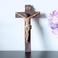 Nukryžiuotojo statulos statulėlės siena namų koplyčios ornamentas kolektyvinė dovana