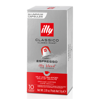 Kavos kapsulės suderinamos su Nespresso® Illy Classico Espresso 10 vnt.