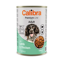 CALIBRA Dog Can Lamb/Chick konservai šunims su ėriena ir vištiena 1240g