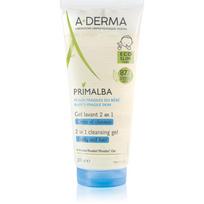 A-Derma Primalba Baby prausimosi želė kūnui ir plaukams vaikams 200 ml