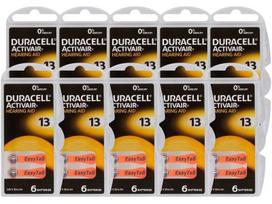 Duracell ActivAir PR48 (13) klausos aparato baterijos, 10x6 vnt., 60 vnt.